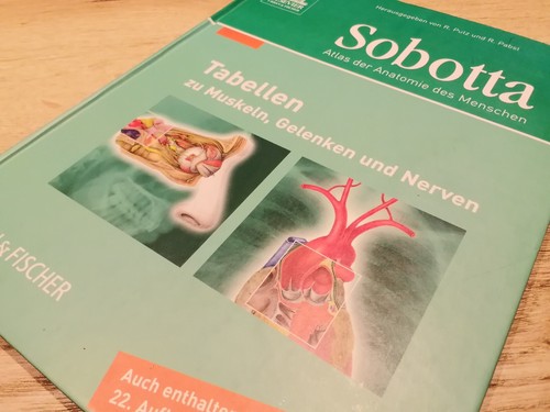 Sobotta atlas tabellen zu - sobotta,