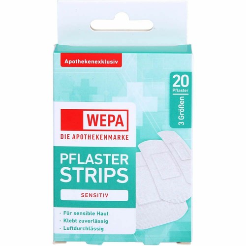 Wepa pflasterstrips sensitiv - pflasterstrips,