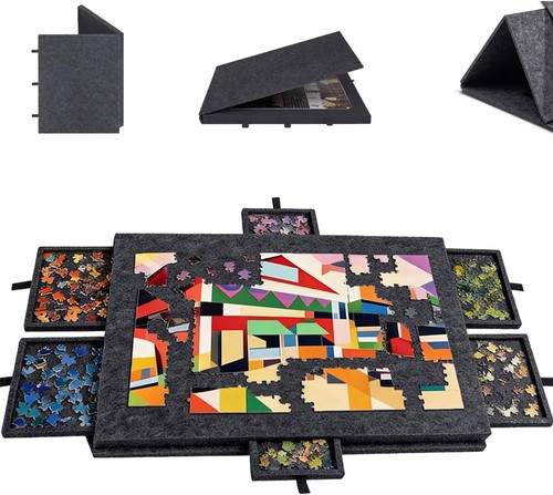 Puzzletisch puzzlebrett mit - puzzlebrett, 6