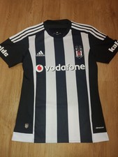 Original Adidas Vintage Besiktas Istanbul SHIRT Trikot 2015-16 Größe M Gestreift