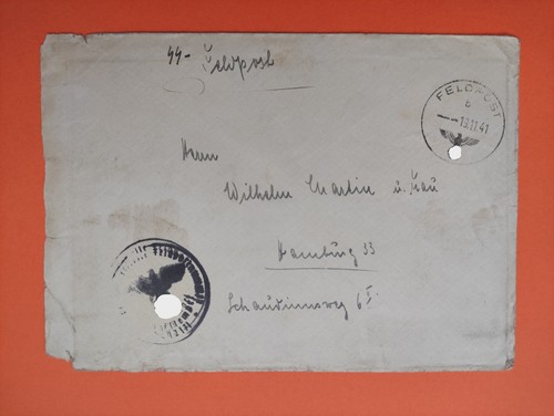 Feldpostbrief ohne inhalt - feldpostbrief,