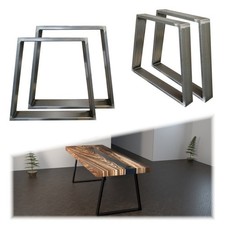 Tischkufen Trapez Metall