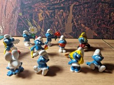 10 Schlümpfe, ab 80er Jahre. Schlumpfinchen, Eishockey, Handstandschlumpf usw.