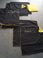 6tlg Bettwäsche Microfaser Garnitur 220x200  70x70 cm bestickt