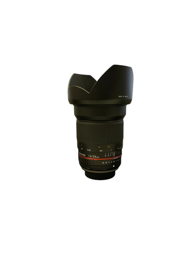 Samyang 24mm sony e - mf, f1,4