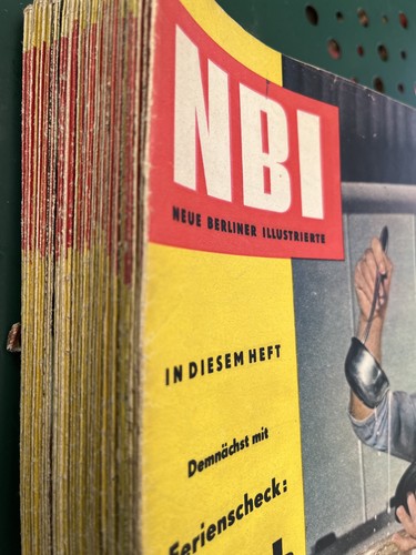 Ddr illustrierte nbi - nbi, jahrgang