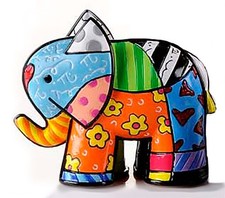 Romero britto elephant - britto, „elephant"