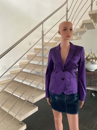 Etro seidenblazer lila - seidenblazer,