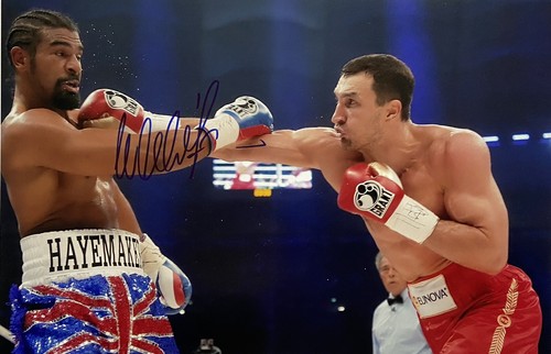 Wladimir klitschko signiert - wladimir,