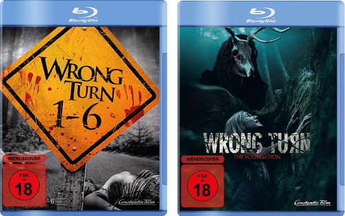 Blu rays wrong turn - turn,