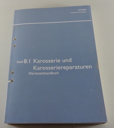 Werkstatthandbuch saab 3 - saab, 9-3