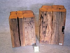 Kubus antikeiche beistelltisch - antikeiche,