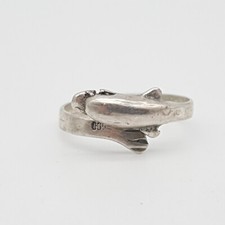 Delfin 925 Silber Ring - (194)