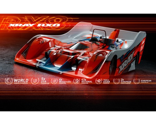 Xray rx8 2026 nitro - rx8, 1/8