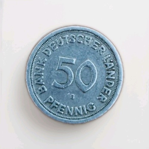 Brd pfennig 1949 g - 1949,