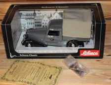 Schuco 88-03 Mercedes 170V Planenwagen Deutsche Post in Box limitiert 500 Stk