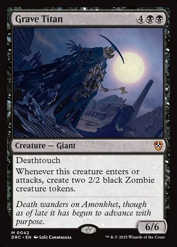 Mtg grave titan - titan,