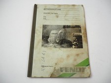 Fendt Favorit 714 716 Vario Traktor Betriebsanleitung Bedienung Wartung 1998