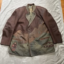 Vintage Echt Leder Oversized