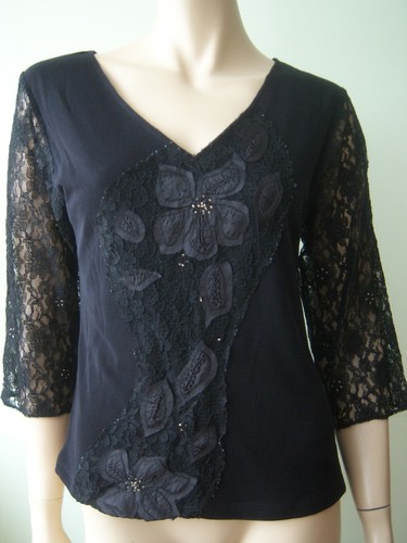 Festliche spitzen bluse - festliche,