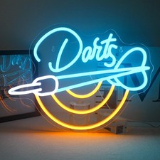 Dart Neon Schild Darts Bar Led