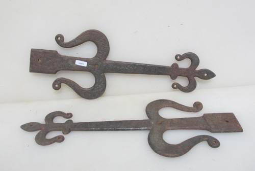 Vintage eisen faux scharnier - vintage,