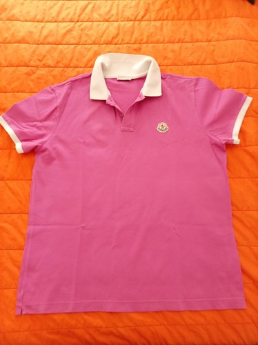 Moncler poloshirt unisex rosa - unisex,