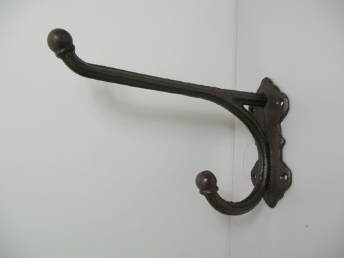 Großer gusseisen einzel - einzel, haken