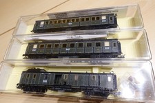 Trix 23762, 23763, 23764 Bayerische Schnellzugwagen