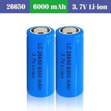 26650 Batterie 3.7V
