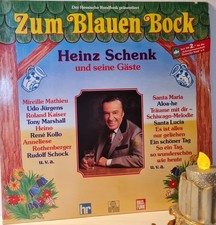 ZUM BLAUEN BOCK HEINZ SCHENK VENYL LP