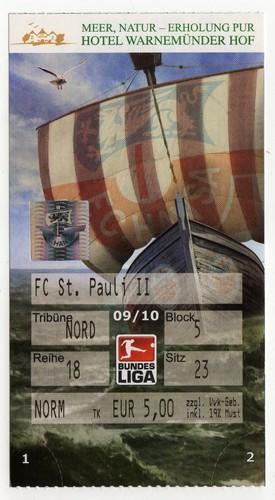 Ticket fc hansa rostock - ticket,