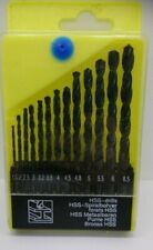 HSS Spiralbohrer Metallbohrer Bohrersatz   1.5 - 6.5mm 13teilig