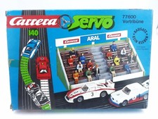 Carrera Servo 140 Vortribüne Tribüne 77600 Zubehör Bahn Rennbahn wie NEU & OVP