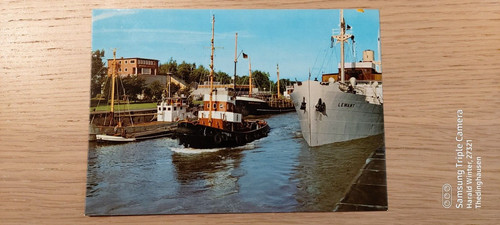 Postkarte bugsier lewant - bugsier, 8