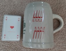 JEVER Bierkrug, Skat, 38. DEM 1993 Mechernich, Deut. Skat Meisterschaft D S K V