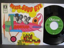 THE BEATLES  7" : HELLO, GOOD BYE / I AM THE WALRUS = 12/1967 TOP