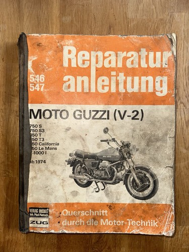 Moto guzzi reparaturanleitung - guzzi,