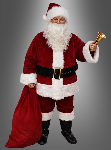 Luxus plüsch weihnachtsmann - luxus,
