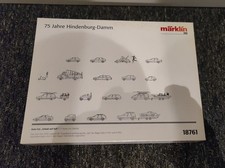Märklin 18761   75 Jahre Hindenburg-Damm ;  Busch, Auto-Set „ Urlaub auf Sylt „