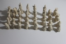 alte unbemalte asiatische