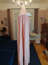 1 Baldachin für Kinder Altrosa Betthimmel 220cm Baumwolle