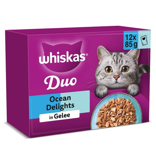 Whiskas duo nassfutter gelee - duo,