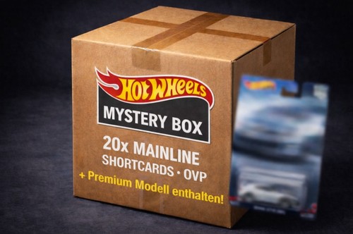 Hot wheels mystery auto box - mystery,
