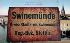 Swinemünde Schild  USEDOM