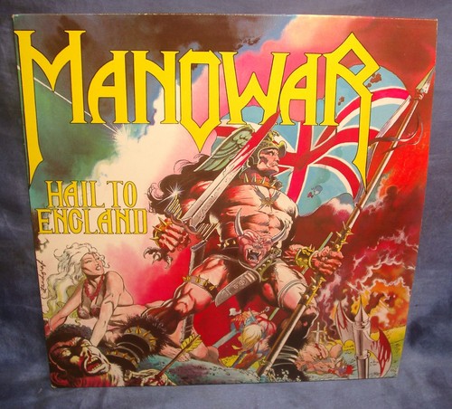 Manowar hail england - manowar, lp