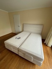 Schlaraffia Boxspring Bett 180 x 200 cm mit elektrischen Lattenrosten neuwertig