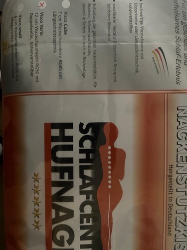 Nackenstützkissen neuwertig - nackenstützkissen,