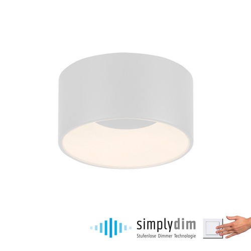 Led deckenlampe weiß 16cm - led,