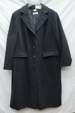 Kaschmir Mantel schwarz 52